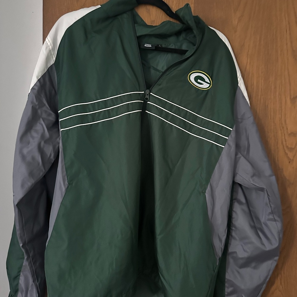 Green Bay packer windbreaker jacket